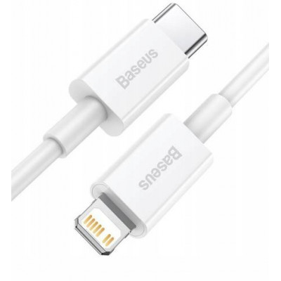 Kabel USB ładowarka Iphone lightning 1m biały