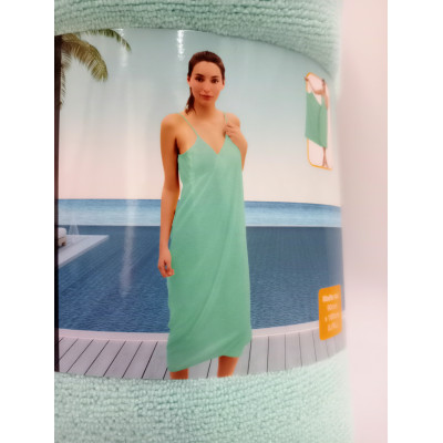 Ręcznik, sukienka po kąpieli 90x180cm L/XL Miętowa DEKOR