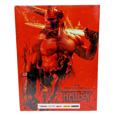 Film DVD + książka Hellboy "Zło poślij do piekła"