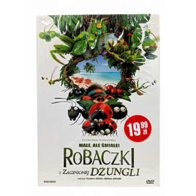 Film Robaczki z Zaginionej Dżungli płyta DVD