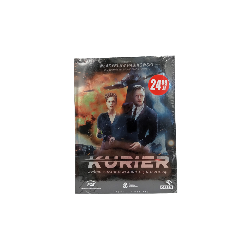 Film DVD + książka Kurier