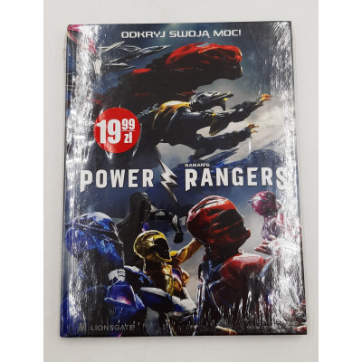 Film Power Rangers DVD + książka - Nowy