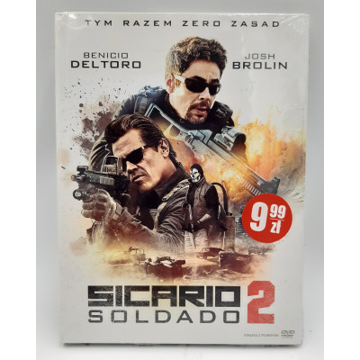 Sicario 2: Soldado DVD + książka Nowa