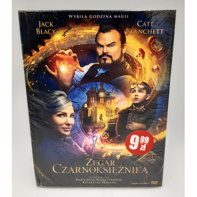 Zegar Czarnoksiężnika DVD + książka Nowa