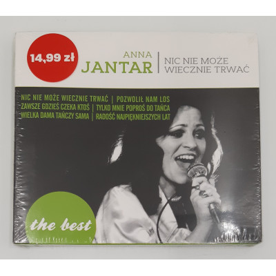 Album The Best - Anna Jantar - Nic nie może wiecznie trwać CD