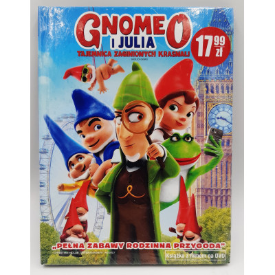 Film Gnomeo i Julia: Tajemnica Zaginionych Krasnali + Książka DVD