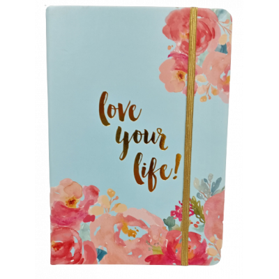 Notes zeszyt pamiętnik Kayet A5 80k - Love Your Life!