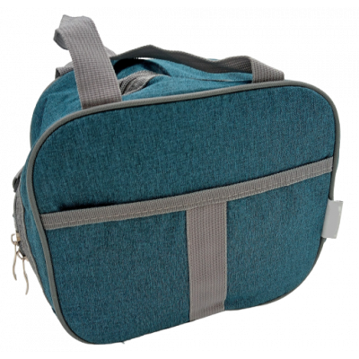 Torba termiczna mała Lunch Bag niebiesko szara