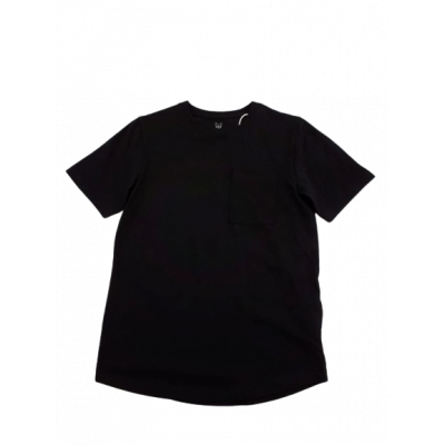 T-shirt chłopięcy 152 Jack&Jones czarny z kieszonką 100% bawełna