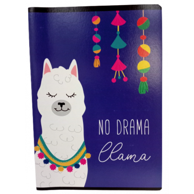 Zeszyt w kratkę A5 32 kartki No Drama Llama