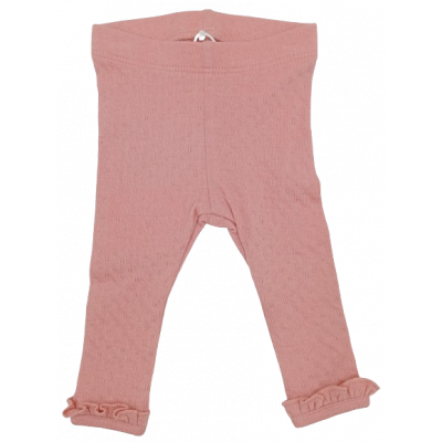 Spodnie legginsy niemowlęce dziewczęce NAME IT odcień różowego