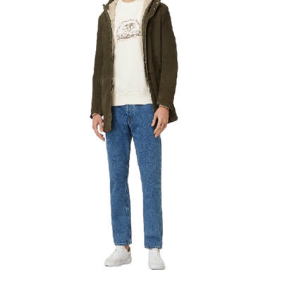 Spodnie męskie Jack & Jones z wysokim stanem  model ‘Chris’ - dżins R.32/32