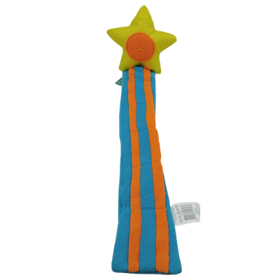 Zabawka pluszowa maskotka dla psa szeleszcząca gwiazda z piszczałką 70 cm