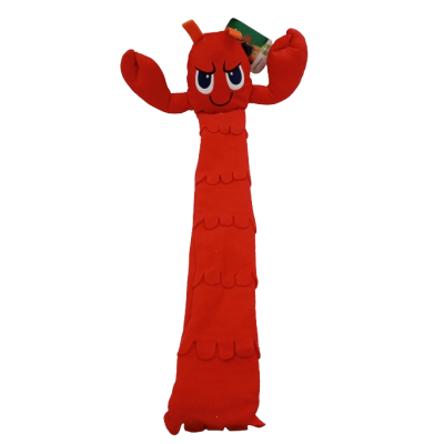Zabawka pluszowa maskotka dla psa szeleszczący krab z piszczałką 70 cm