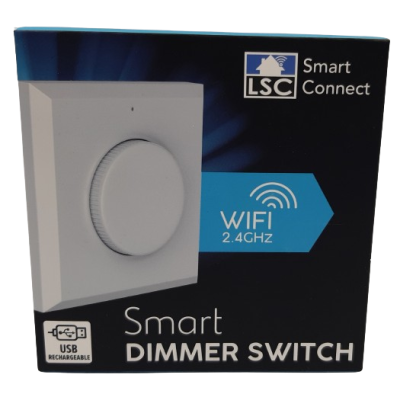 Inteligentny ściemniacz obrotowy LSC Smart Connect WiFi 2.4 GHz
