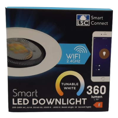 Oczko podtynkowe LED LSC Smart Connect Białe