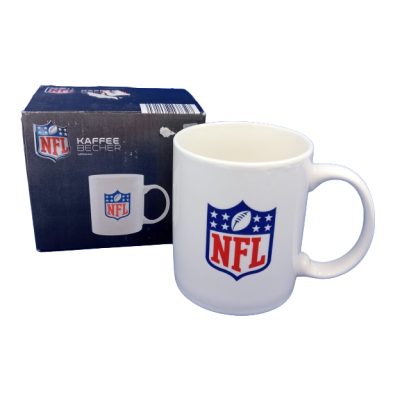 Ceramiczny biały kubek Ligi NFL 350ml