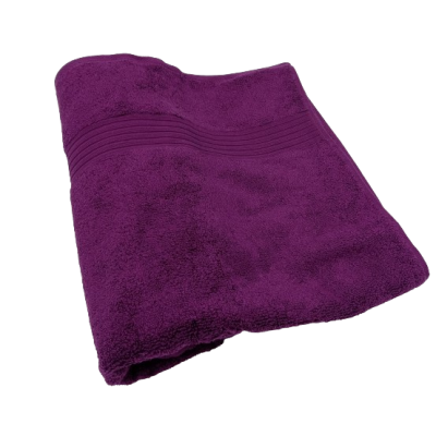 Ręcznik kąpielowy 70x140cm 100% Bawełna kolor śliwkowy