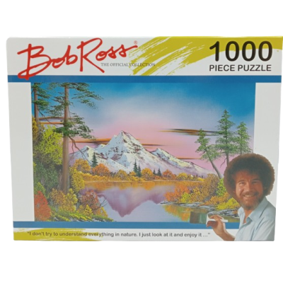 Puzzle Bob Ross 1000 elementów Piękny Widok Pejzaż