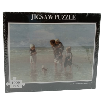 Puzzle układanka 1000 sztuk "Chidren of the sea" Jozef Izraels